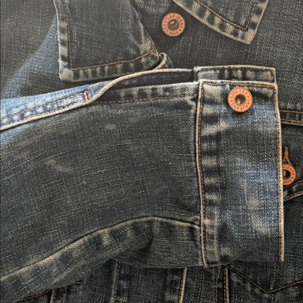Vintage Jean Jacket - GAP - Fall ‘01 - Large - 100% Cotton - Picture 5 of 8